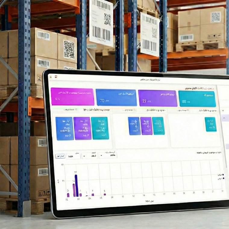 ماژول انبارداری سانا ERP برای مدیریت موجودی، یکپارچگی با تولید و فروش
